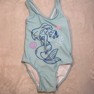 Disney Princess Ariel Baby Swimsuit Blue One Piece 18–24M